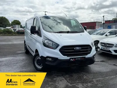 Used Ford Transit Custom 130 HP (95 kW) 2021 White Van
