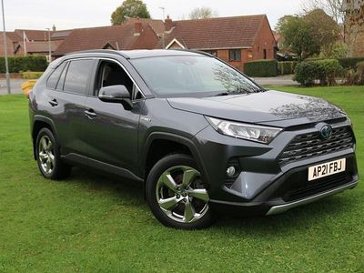 Grey Used 2021 Toyota RAV4 Hybrid Design SUV | £24,495 (Good price)