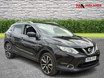 Used Nissan Qashqai Tekna 110 HP (80 kW) 2016 Black SUV