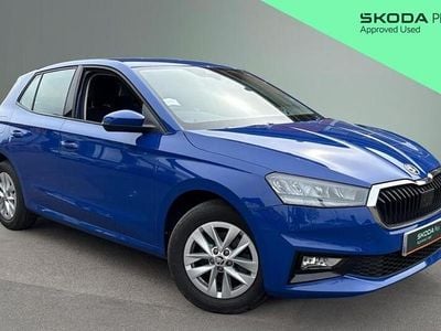 Used Skoda Fabia Comfort 110 HP (80 kW) 2023 Blue Hatchback