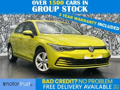 Second-hand VW Golf VII S 110 CP (80 kW) 2020 Galben Hatchback