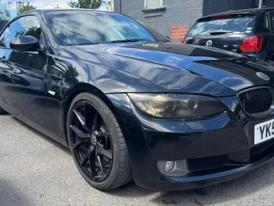 Used BMW 320 Cabriolet Performance 2008 Black Cabriolet