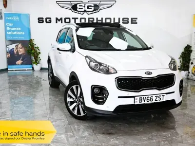 Used Kia Sportage 114 HP (83 kW) 2016 White SUV