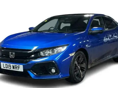 Used Honda Civic EX 120 HP (88 kW) 2019 Blue Hatchback