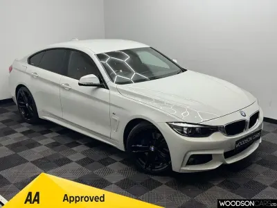 Used BMW 420 M Sport 184 HP (135 kW) 2019 White Coupe