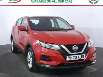 Used Nissan Qashqai Acenta Premium 140 HP (102 kW) 2020 Red SUV