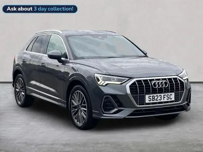 Used Audi Q3 S-Line 150 HP (110 kW) 2023 Grey SUV