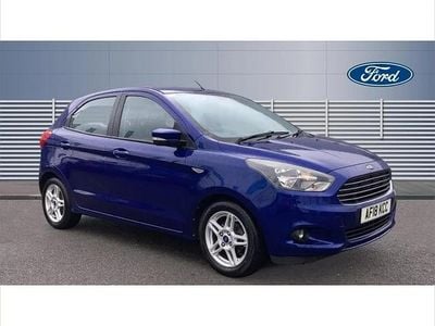 Used Ford Ka Plus Zetec 70 HP (51 kW) 2018 Blue Hatchback