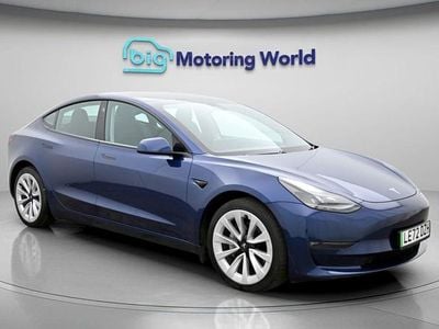 Used Tesla Model 3 Long Range AWD 366 kW (498 HP) 2023 Blue Sedan