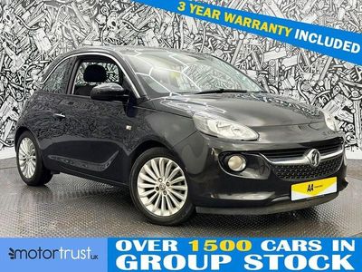 Used Vauxhall Adam Glam 87 HP (63 kW) 2016 Black Hatchback