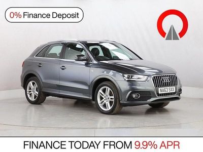 Begagnad Audi Q3 S-Line 140 HK (102 kW) 2013 Grå SUV