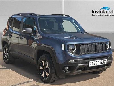 Used Jeep Renegade Trailhawk 240 HP (176 kW) 2020 Deep blue metallic SUV