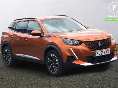 Used Peugeot 2008 Allure 100 kW (136 HP) 2021 Orange SUV