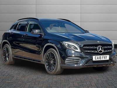 Used Mercedes GLA220 AMG Line Premium 177 HP (130 kW) 2018 Black SUV