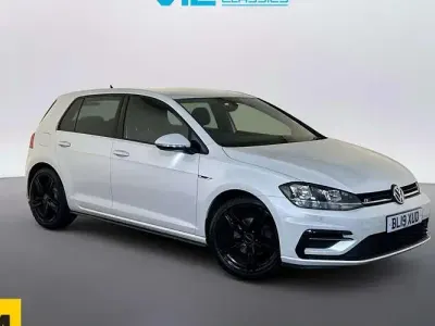 Used VW Golf VII R-line 150 HP (110 kW) 2019 White Hatchback