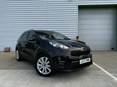 Used Kia Sportage 141 HP (103 kW) 2017 Black SUV