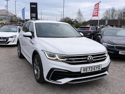 Used VW Tiguan R-line Edition 150 HP (110 kW) 2024 White SUV