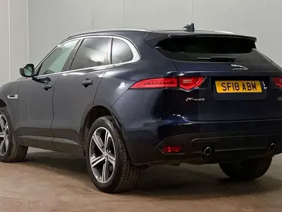 Used Jaguar F-Pace Portfolio 247 HP (181 kW) 2018 Blue SUV