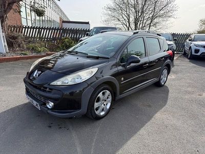 Used Peugeot 207 Outdoor Outdoor 90 HP (66 kW) 2008 Black Estate