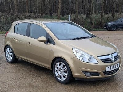 Gold Used 2010 Vauxhall Corsa Hatchback | £3,995 (Fair price)