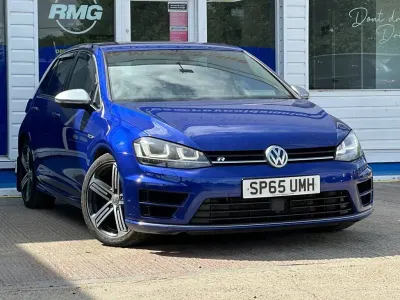 Second-hand VW Golf VII R 300 CP (220 kW) 2015 Albastru Hatchback
