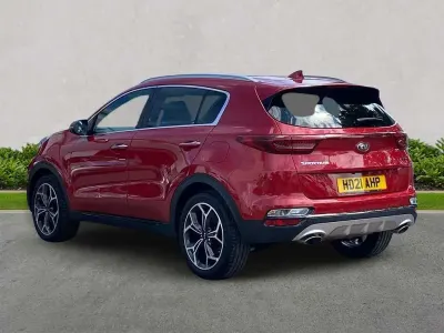Used Kia Sportage GT-Line 174 HP (127 kW) 2021 Red SUV