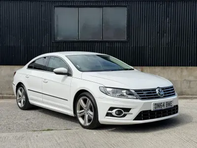 Used VW CC R-line 177 HP (130 kW) 2014 White Sedan