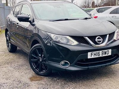 Used Nissan Qashqai Tekna 2016 Black SUV