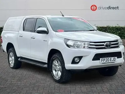 Używany Toyota HiLux 150 KM (110 kW) 2020 Biały Pickup