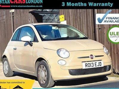 Used Fiat 500 S 69 HP (50 kW) 2013 Beige Hatchback