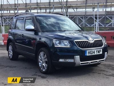 Used Skoda Yeti Elegance 140 HP (102 kW) 2014 Blue SUV