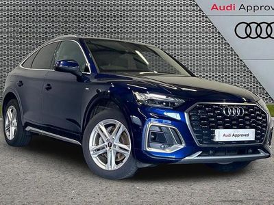 Used Audi Q5 Sportback S-Line 295 HP (216 kW) 2022 Blue SUV