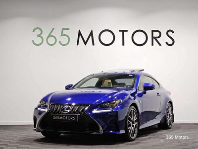 Used Lexus RC300h Sport Line 2016 Blue Coupe