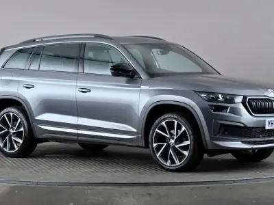 Używany Skoda Kodiaq SportLine 150 KM (110 kW) 2022 Szary SUV