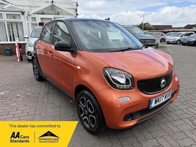 Used Smart ForFour Prime 71 HP (52 kW) 2017 Orange Hatchback