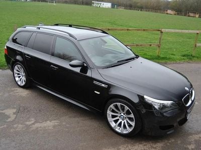 Used BMW M5 Shadowline 507 HP (372 kW) 2007 Black sapphire Estate