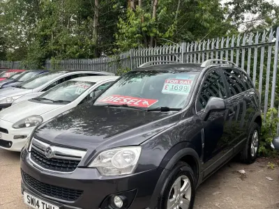 Used Vauxhall Antara 163 HP (119 kW) 2014 Grey SUV