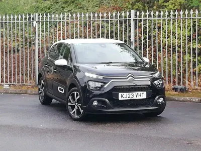 Used Citroën C3 PureTech 110 HP (80 kW) 2023 Black Hatchback