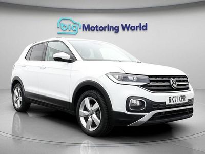 White Used 2021 VW T-Cross SEL SUV | £15,100 (Fair price)
