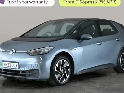 Used VW ID.3 Pro Performance 150 kW (204 HP) 2021 Blue Hatchback