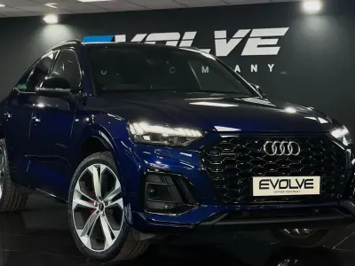 Used Audi Q5 Sportback Comfort 204 HP (150 kW) 2022 Blue SUV