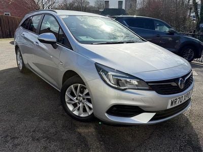 Used Vauxhall Astra 110 HP (80 kW) 2020 Silver Estate