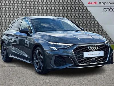 Used Audi A3 S-Line 147 HP (108 kW) 2021 Grey Sedan