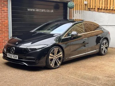 Used Mercedes EQS450+ Exclusive Luxury 244 kW (333 HP) 2022 Black Sedan