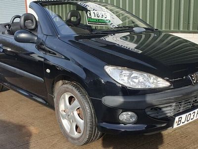 used Peugeot 206 CC Coupe S 1.6