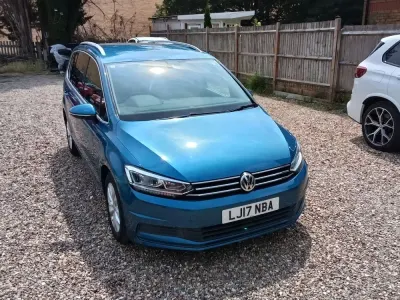 Used VW Touran SEL 150 HP (110 kW) 2026 Blue MPV