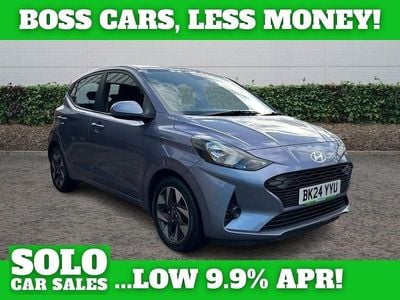 Used Hyundai i10 Advanced 67 HP (49 kW) 2024 Blue Hatchback