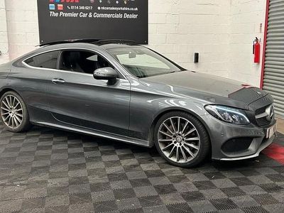 Grey Used 2016 Mercedes C250 AMG Line Premium Coupe | £13,995 (A bit pricey)