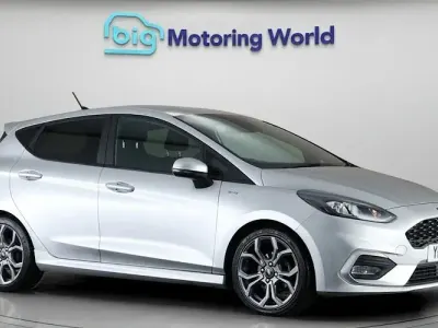 Used Ford Fiesta ST-Line 125 HP (91 kW) 2021 Silver Hatchback