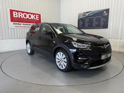 Used Vauxhall Grandland X Elite 130 HP (95 kW) 2019 Black SUV